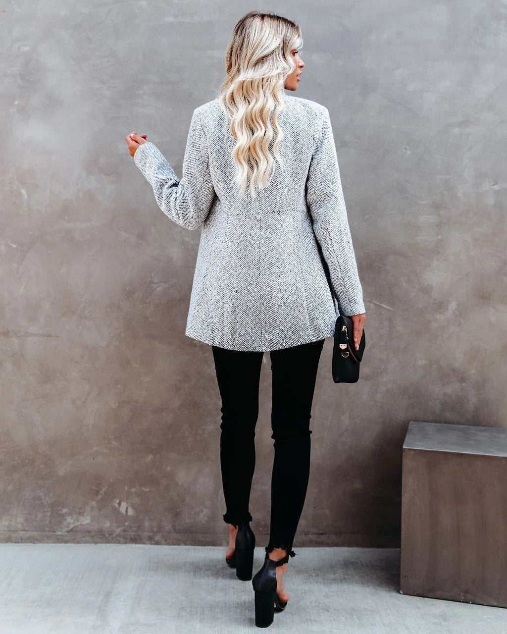 Fashion Short Blazer Overcoat for Women