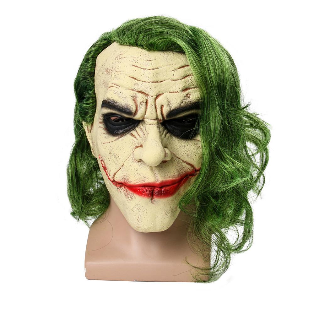 Happy Halloween Cosplay Clown Joker Latex Mask-STYLEGOING