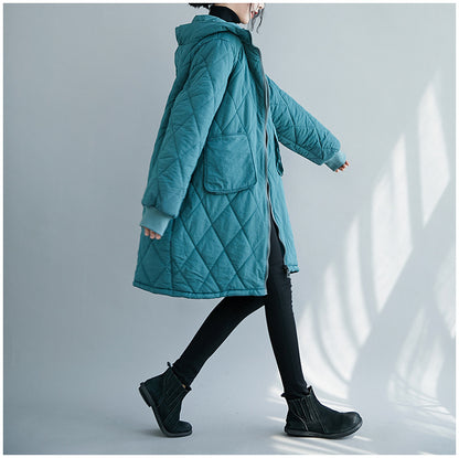 Winter Cotton Plus Sizes Women Overcoats