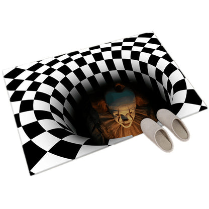 3D Horrible Design Halloween Door Mats