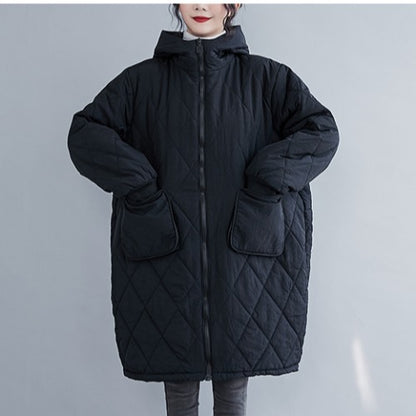 Winter Cotton Plus Sizes Women Overcoats