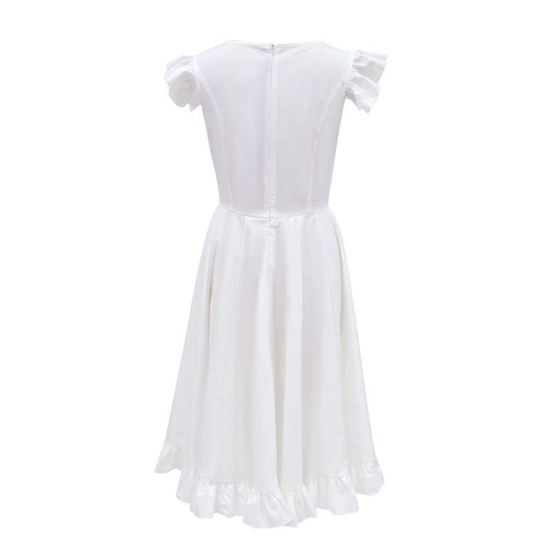Fall Women Short Sleeves Daily Dresses-STYLEGOING