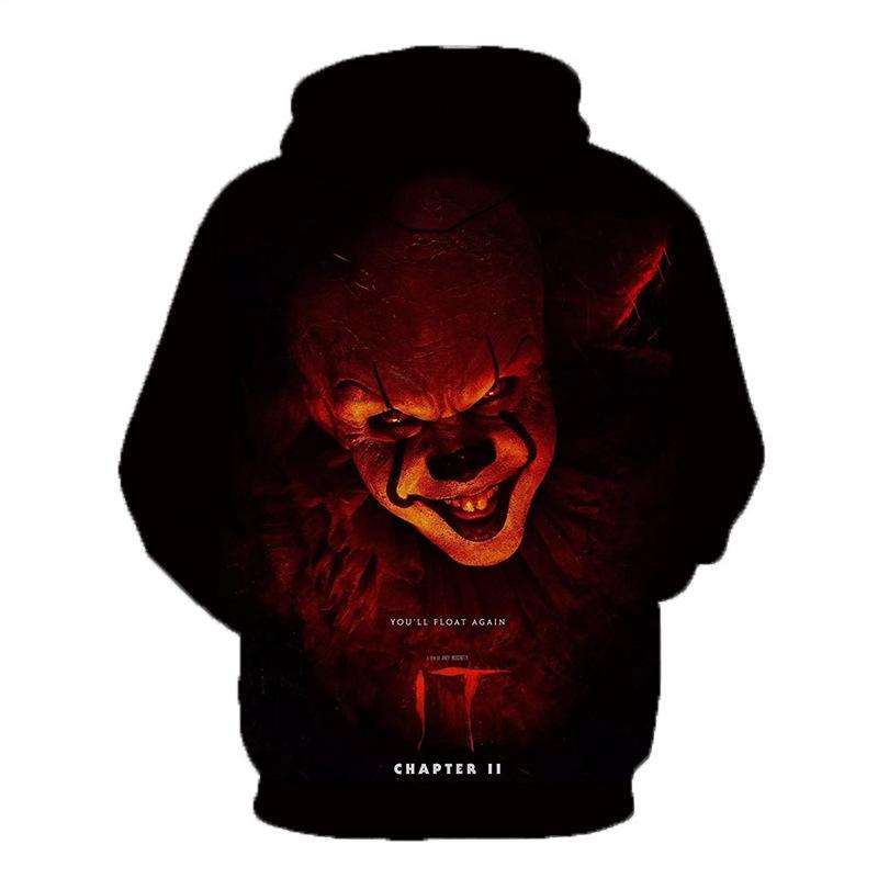 Halloween Clown 3D Prints Casual Hoodies-STYLEGOING