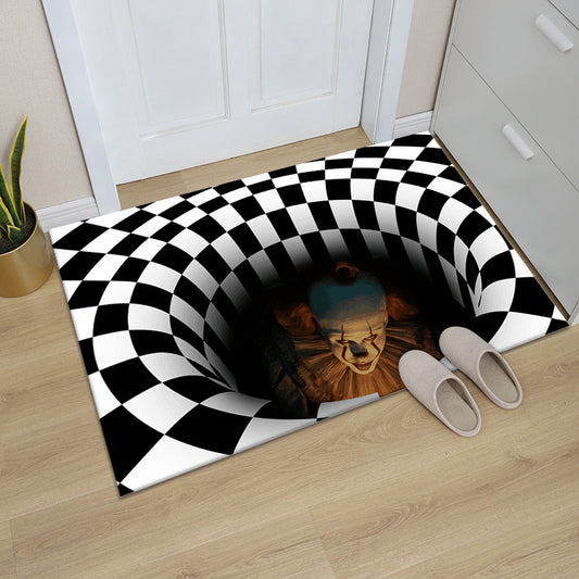 3D Horrible Design Halloween Door Mats