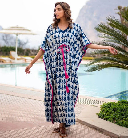 Casual Strawtring Waist Beachwear Cover Ups Dresses