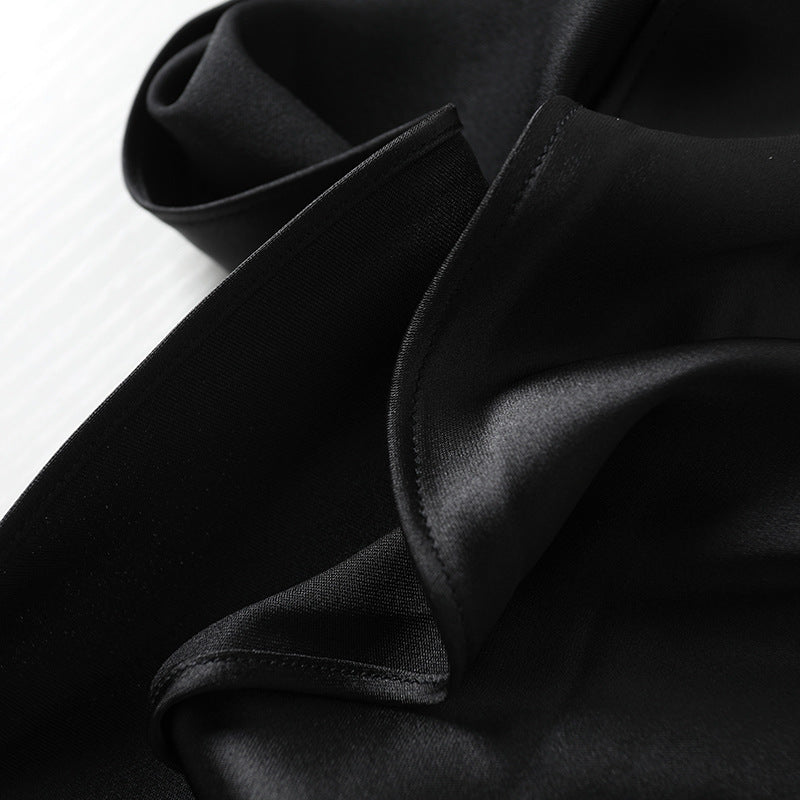 Sexy Designed Luxury Satin Sleeveless Party Dresses