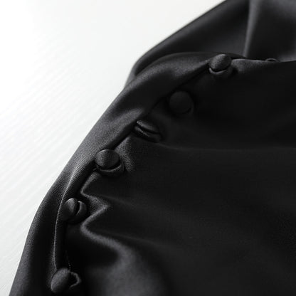 Sexy Designed Luxury Satin Sleeveless Party Dresses