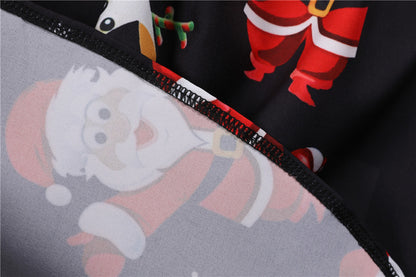 Merry Christmas Short Sleeves Dresses