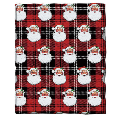 Double Thick Warm Throw Blankets for Christmas