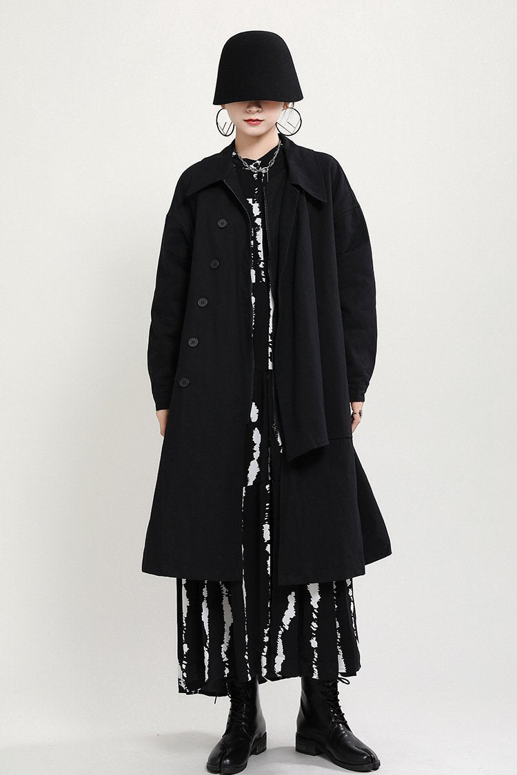 Women Irregular Winter Thicken Overcoat