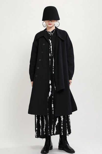 Women Irregular Winter Thicken Overcoat