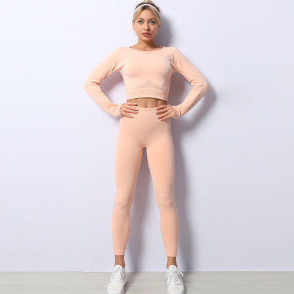 Sexy Sports Long Sleeves Yoga Suits