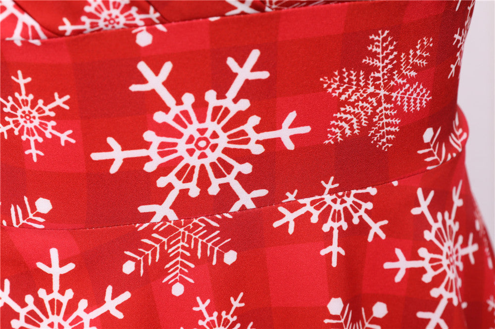 Merry Christmas Short Sleeves Dresses