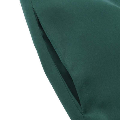 Women Leisure Long Sleeves Shirt Dresses-STYLEGOING