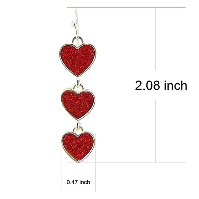 Lovely Love Design Women Earrings for Valentine's Day