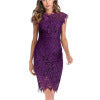Sexy Lace Sleeveless Bodycon Sheathe Mini Dresses