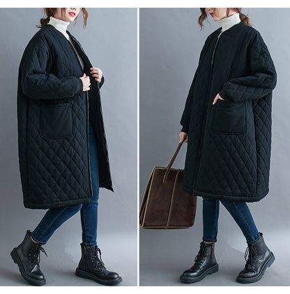Winter Cotton Plus Sizes Coats for Women