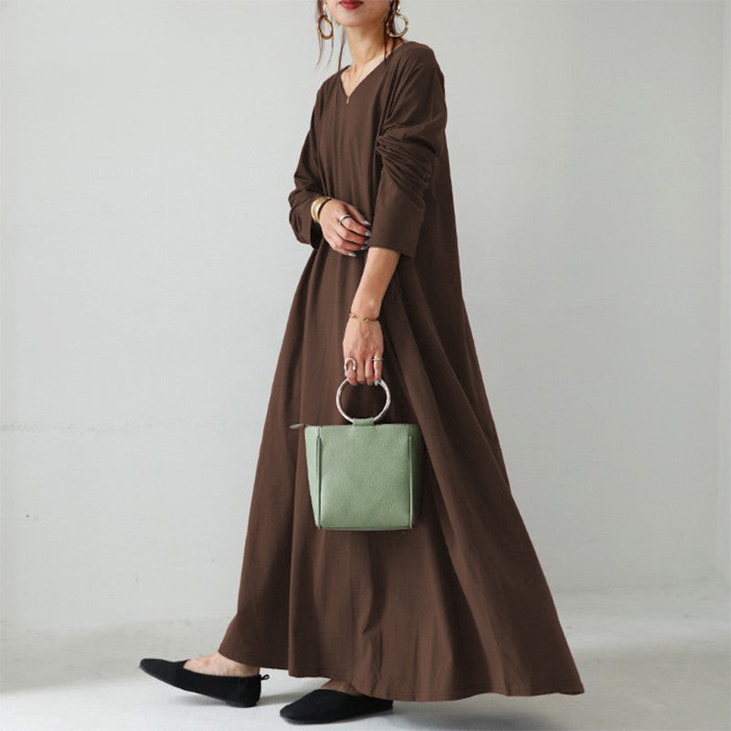 Casual Women Long Dresses Cozy Dresses