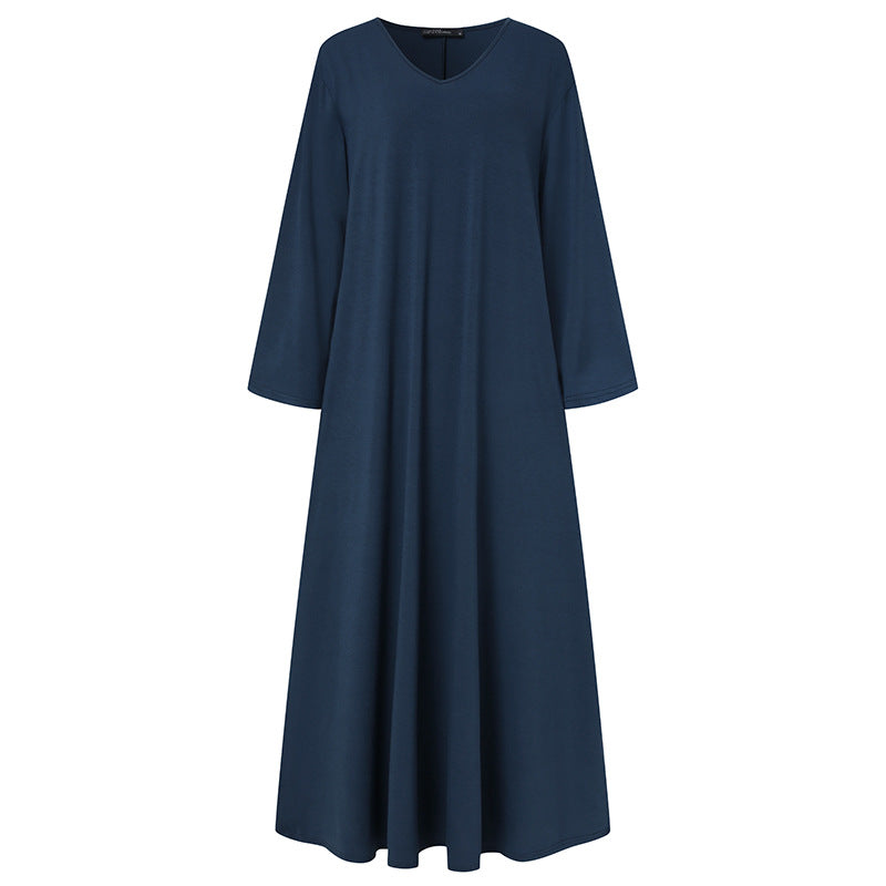Casual Women Long Dresses Cozy Dresses