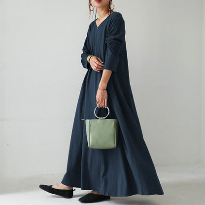 Casual Women Long Dresses Cozy Dresses