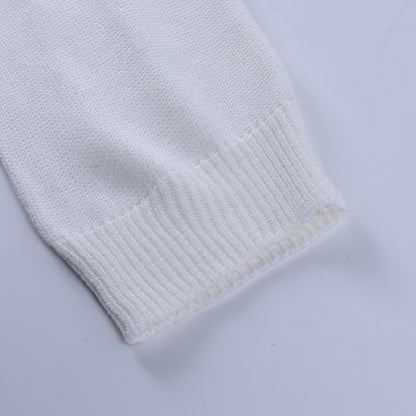 Sexy Designed Chain Knitting Long Sleeves Cover