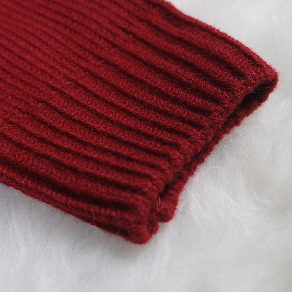 Women Casual Long Sleeves Knitting Swaters-STYLEGOING