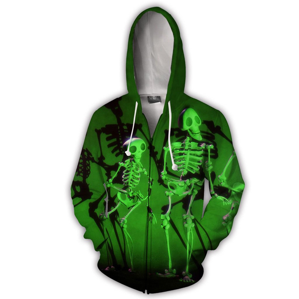 Plus Size Horrible Halloween 3D Print Hoodies-STYLEGOING