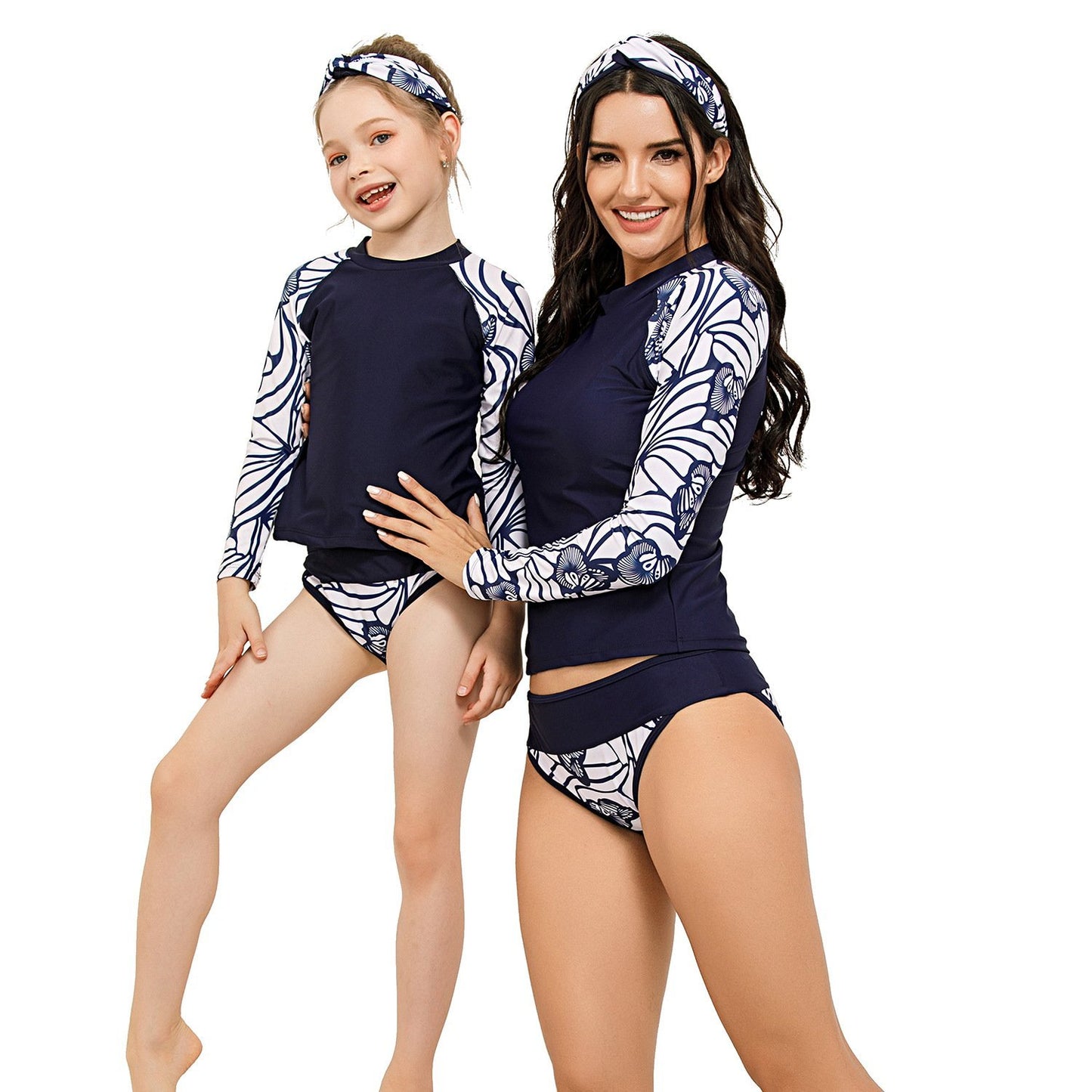 Parent Child Surfer & Diving Suit Swimsuit with Band-STYLEGOING