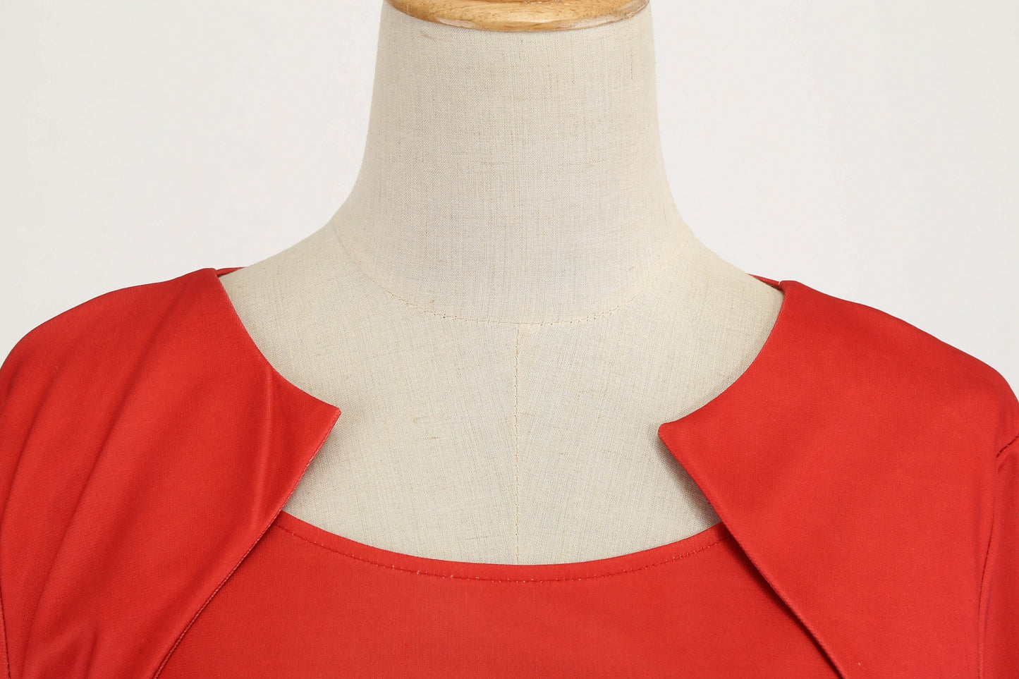 Vintage Square Neckline Long Sleeves Christmas Dresses