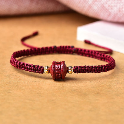 Hand-woven Cinnabaris Good Luck Bracelets