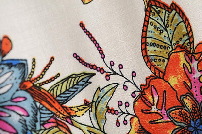 Summer Women Folral Print Kimono-STYLEGOING