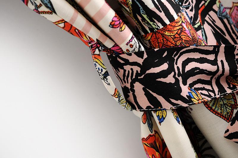 Summer Women Folral Print Kimono-STYLEGOING