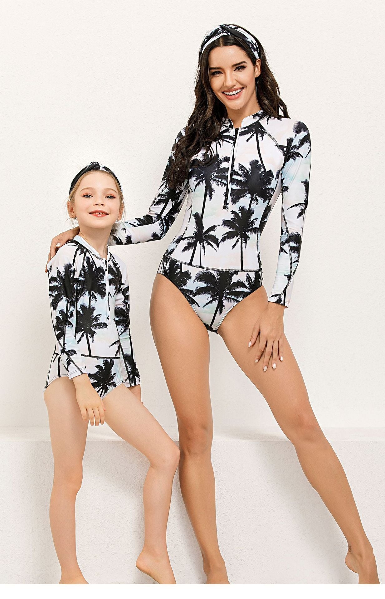 Parent and Child One-piece Surfsuit Diving Suit-STYLEGOING