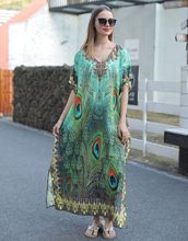 Women Summer Casual Plus Sizes Long Bikinis Cover Ups