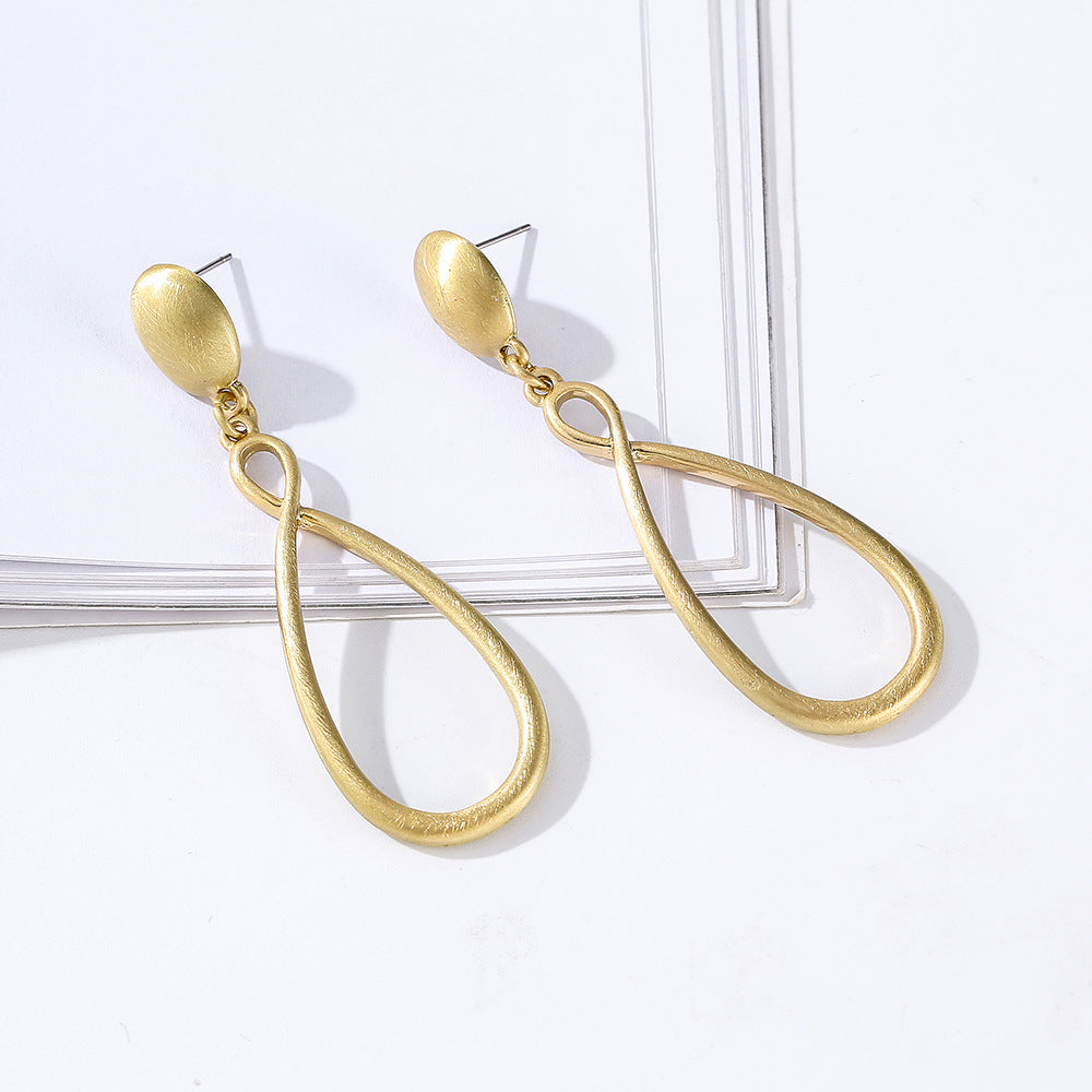 Vintage Geometry 8 Shaped Women Earrings