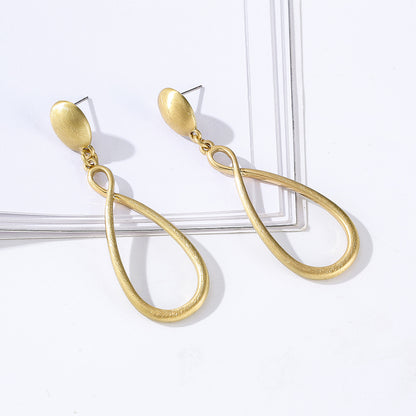 Vintage Geometry 8 Shaped Women Earrings