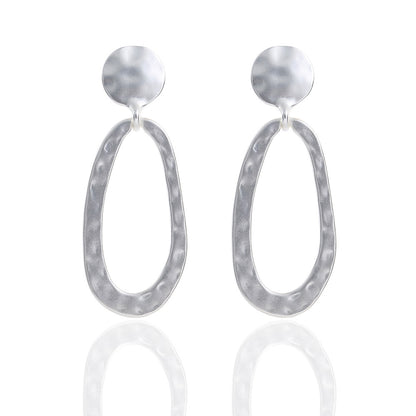 Vintage Bohemian Geometry Print Women Earrings