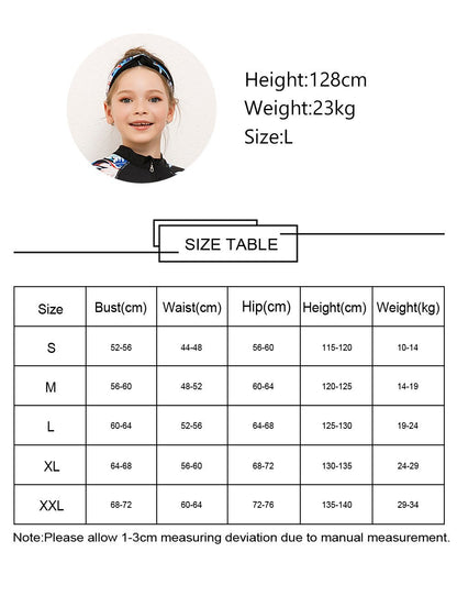 Parent-child Diving Suit Short Sleeve Swimwear-STYLEGOING