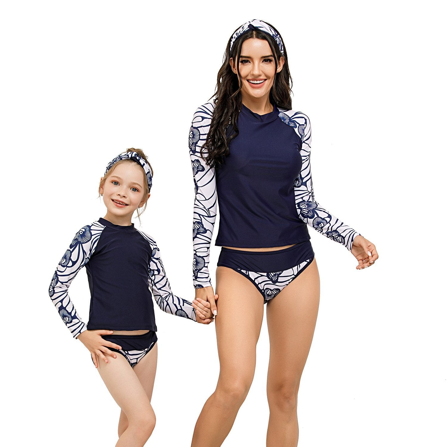 Parent Child Surfer & Diving Suit Swimsuit with Band-STYLEGOING