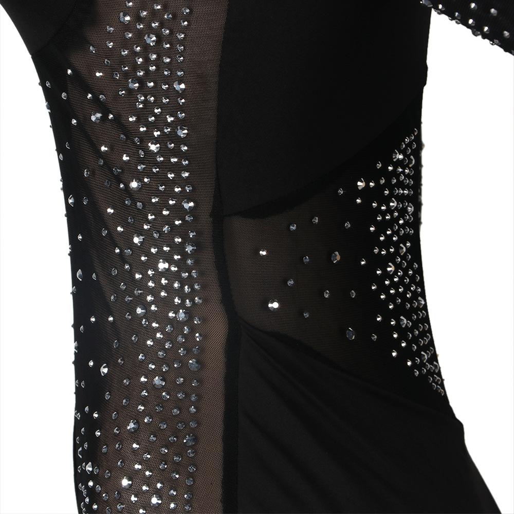 Sexy See Through Rhinestone Night Club Suits-STYLEGOING
