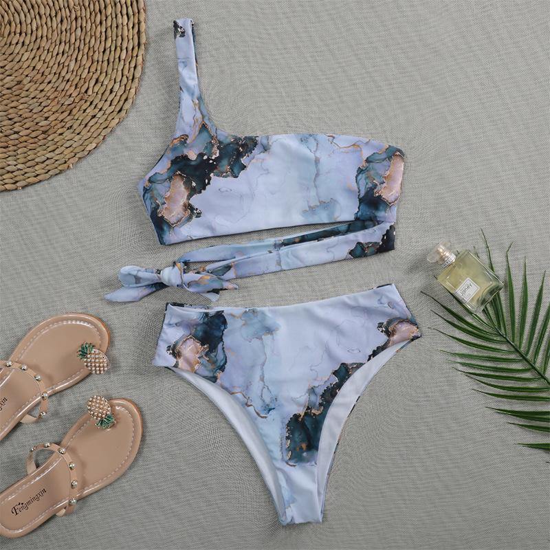 Sexy Straps High Waist Bikini Swimsuits-STYLEGOING