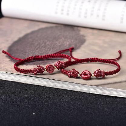 Red Thread Brave Troops Women Bracelets