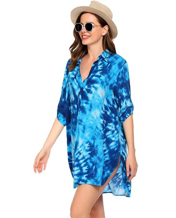 Summer Beach Sun Proof Blouses-STYLEGOING