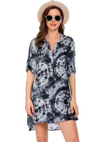 Summer Beach Sun Proof Blouses-STYLEGOING