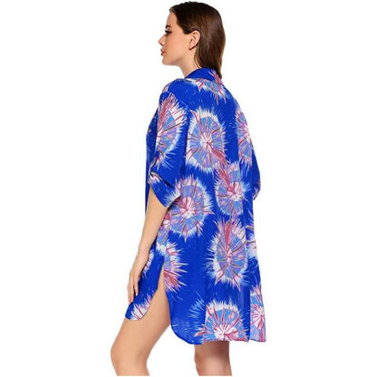 Summer Beach Sun Proof Blouses-STYLEGOING