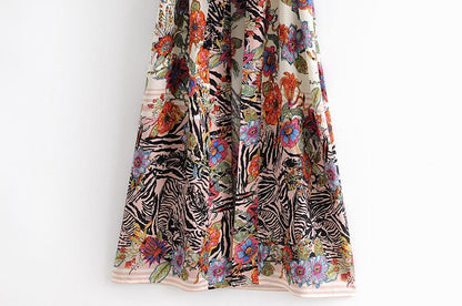 Summer Women Folral Print Kimono-STYLEGOING