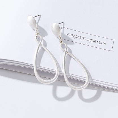 Vintage Geometry 8 Shaped Women Earrings