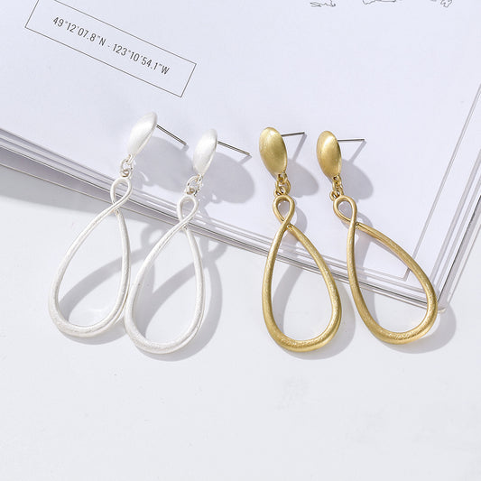 Vintage Geometry 8 Shaped Women Earrings