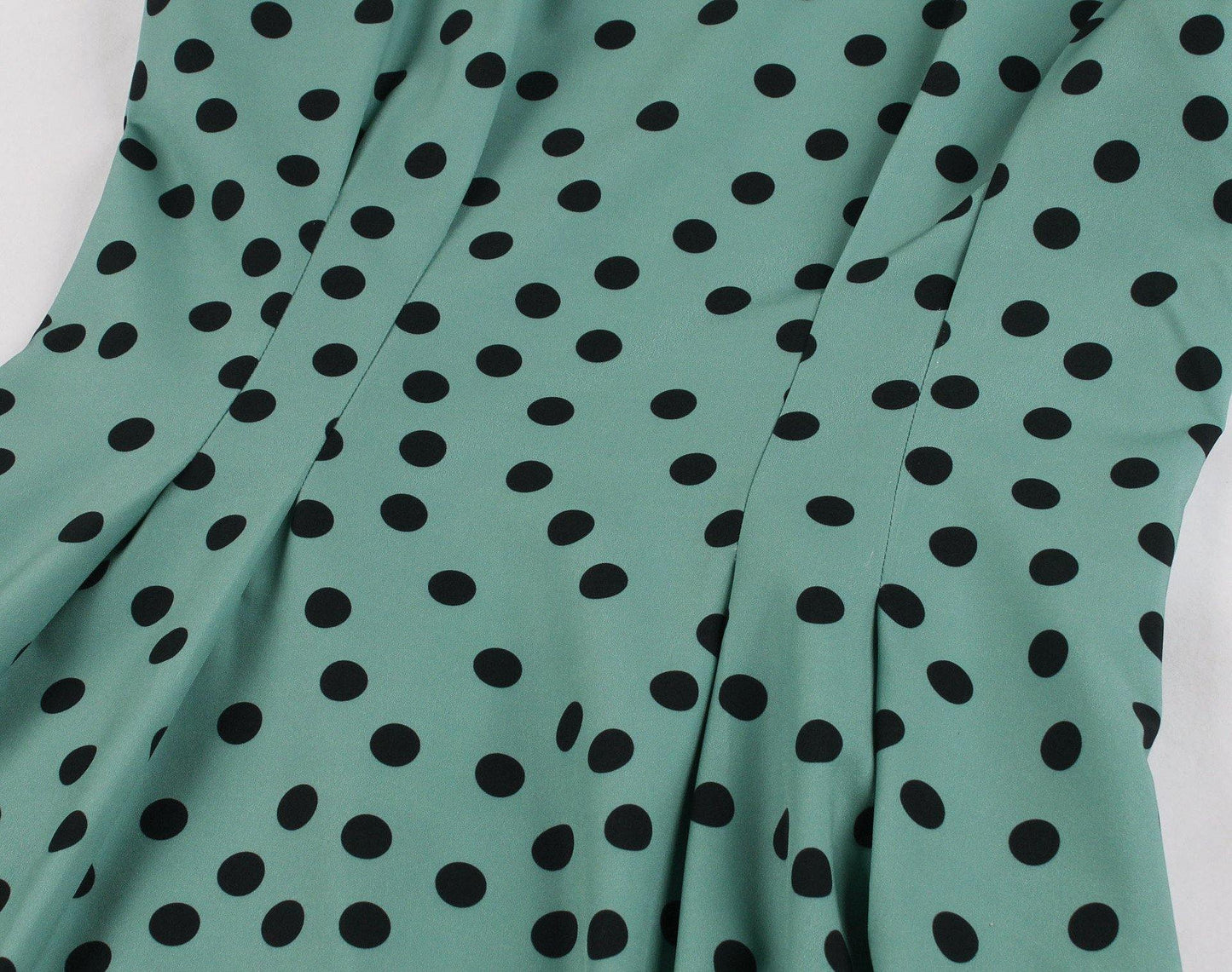 Women Summer Dot Print Retro Dresses-STYLEGOING
