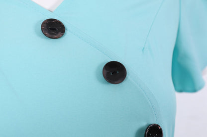 Vintage Short Sleeves Women Dresses